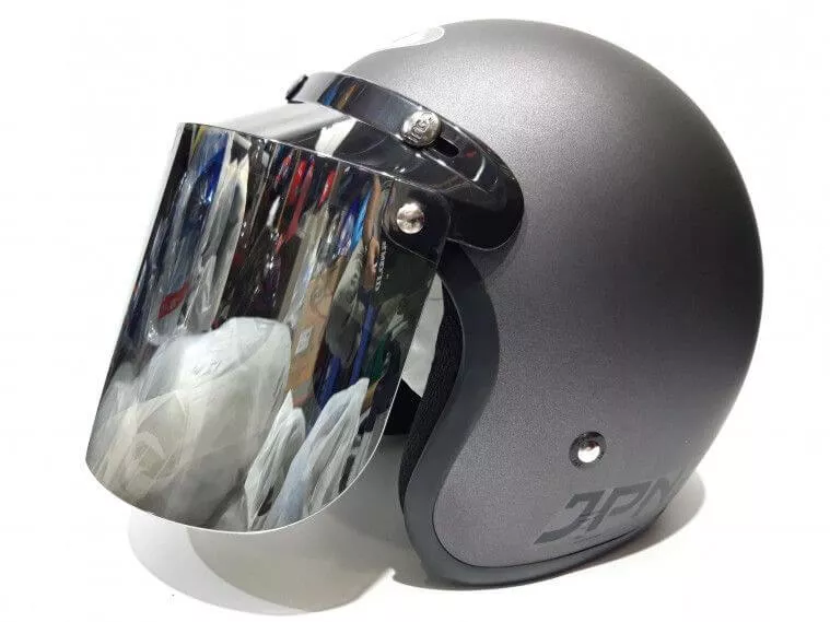Apa Itu Helm Bogo? Yuk, Kenali Seluk Beluk Pelindung Kepala Kekinian Ini - Portalmadura.com Helm Bogo Kaca Datar