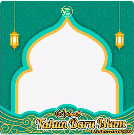 Link Download Twibbon Tahun Baru Islam 1443 H / 2021 - Portalmadura.com Twibbon 1 Muharram Tahun Baru Islam 1443 H 2021 masehi