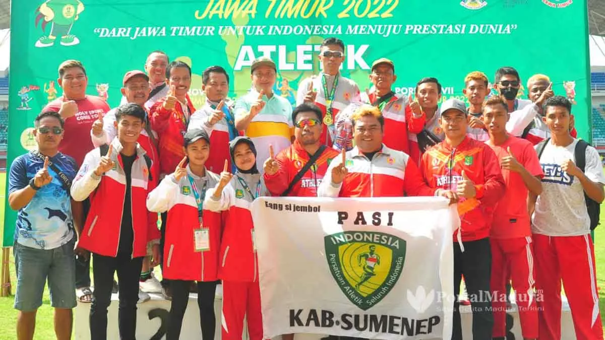 Cabor Atletik Sumenep Borong 7 Medali - Portalmadura.com Cabor Atletik Sumenep Borong 7 Medali