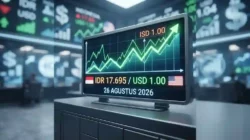 Kurs Rupiah Hari Ini 26 Agustus 2026: Kembali Menguat Tipis Di Level Rp17.695 Per Dolar As - Portalmadura.com Kurs Rupiah Hari Ini 26 Agustus 2026: Kembali Menguat Tipis di Level Rp17.695 per Dolar AS