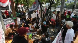 Persiapan Massa Ampb Jelang Aksi Damai Di Depan Gedung Dpr, Ini Suasananya - Portalmadura.com Persiapan Massa AMPB Jelang Aksi Damai di Depan Gedung DPR, Ini Suasananya