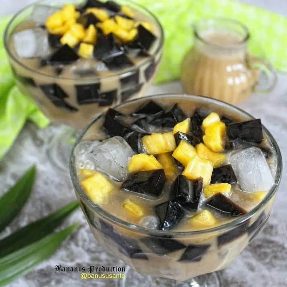 Resep Es campur cincau