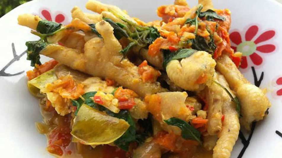 Resep Ceker Setan Kemangi Super Pedas yang Enaknya Kebangetan