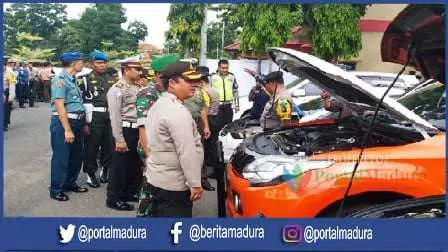 314 Personel Gabungan Amankan Natal dan Tahun Baru di Bangkalan