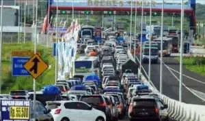85 Ribu Lebih Kendaraan Kembali ke Jakarta Setelah Libur Natal