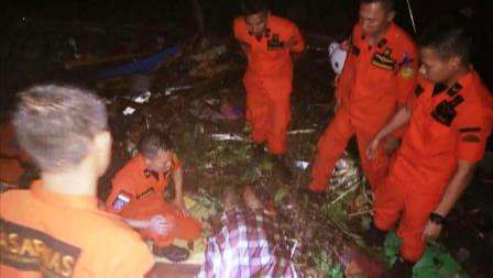 Jumlah korban tewas tsunami Selat Sunda jadi 168 orang