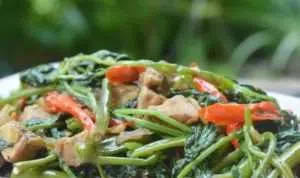 Menu Sabtu: Resep Tumis Kangkung Tempe Semangit yang Gurih dan Lezat