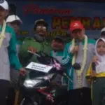 Dampingi Bupati, Ketua TP PKK Sumenep Nurfitriana Hadiri Pameran Pembangunan Kecamatan Manding