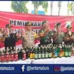 Polres Bangkalan Musnahkan 720 Botol Miras