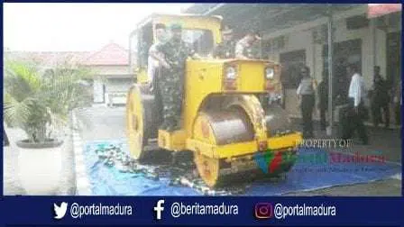 Polres Sampang Musnahkan Miras dan Knalpot Brong