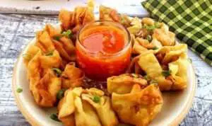 Resep Pangsit Goreng Isi Udang