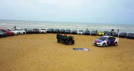 Vios Limo Owner Community Se-Jatim Nikmati Pantai Wisata Lombang Sumenep - Portalmadura.com Vios Limo Owner Community se-Jatim Nikmati Pantai Wisata Lombang Sumenep