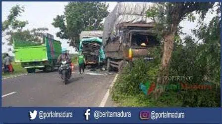 Truk Fuso di Parkir, Pengemudi Tewas Ditabrak Kendaraan Lain