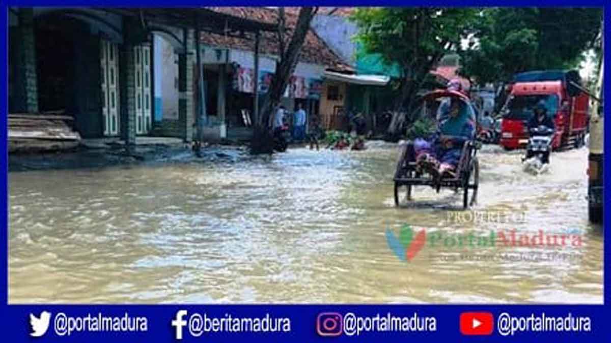 8 Dusun Tergenang, BPBD Bangkalan Minta Warga Waspada Banjir Susulan
