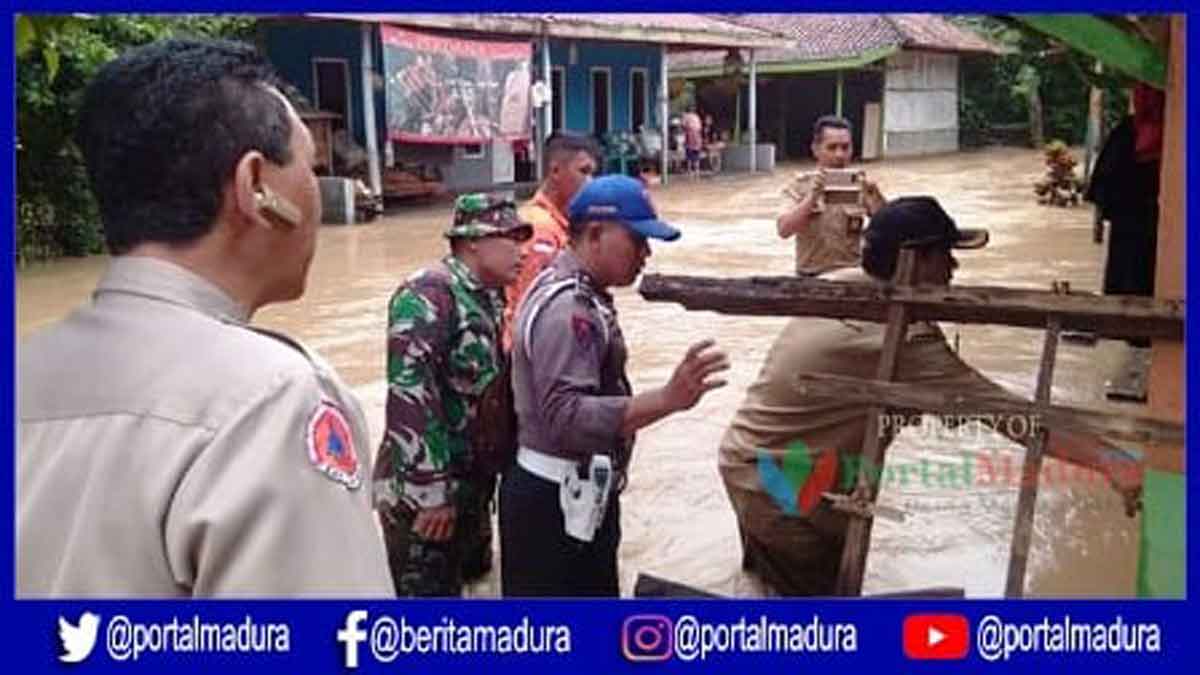 Banjir Sampang Dua Desa Alami Pemadaman Listrik