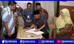 Bupati Sumenep Teken MoU Pengoperasian ICS dengan PT Perinus Persero