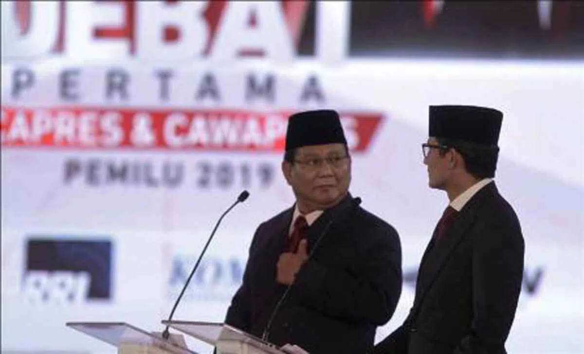 Calon presiden Prabowo Subianto sebut aksi terorisme dikirim dari luar negeri