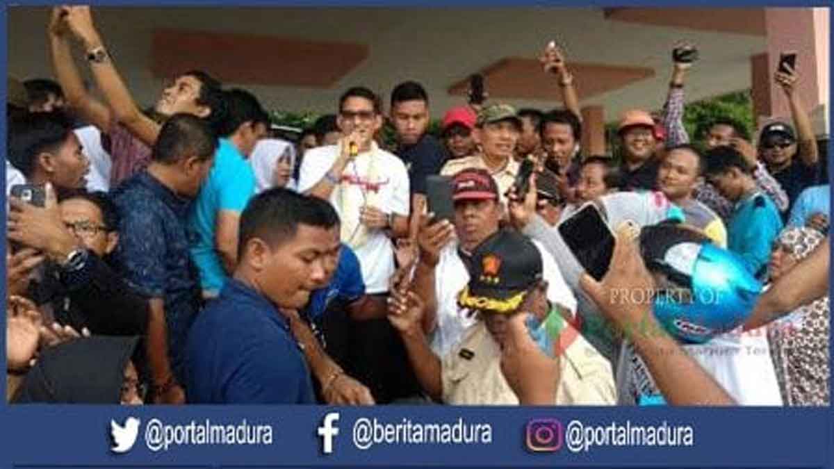Deklarasi Dukungan Pilpres 2019, Sandi Janjikan Harga Sembako dan Tarif Listrik Turun