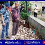 Drainase Jati Emas Rusak, Pemkab Sumenep Minta Rekanan Bertanggung Jawab