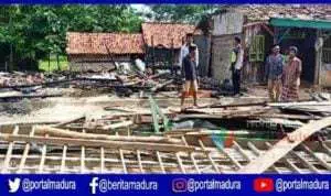 Dua Rumah Warga Sampang Ludes Terbakar