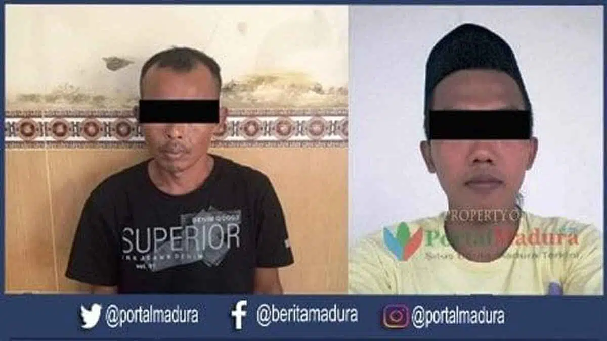 Dua Resedivis Pencuri Motor Asal Manding Diamankan Polres Sumenep