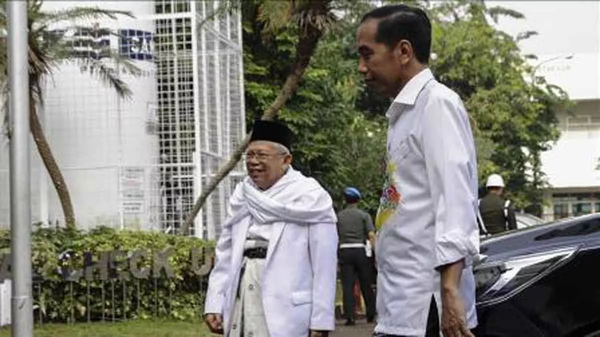 Joko Widodo dan Ma’ruf Amin Pastikan Siap Debat Pilpres 2019
