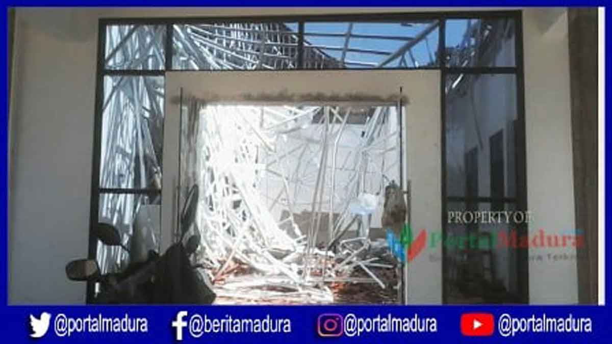 Tim Penyidik Polres Sampang Usut Ambruknya Atap Puskesmas Torjun
