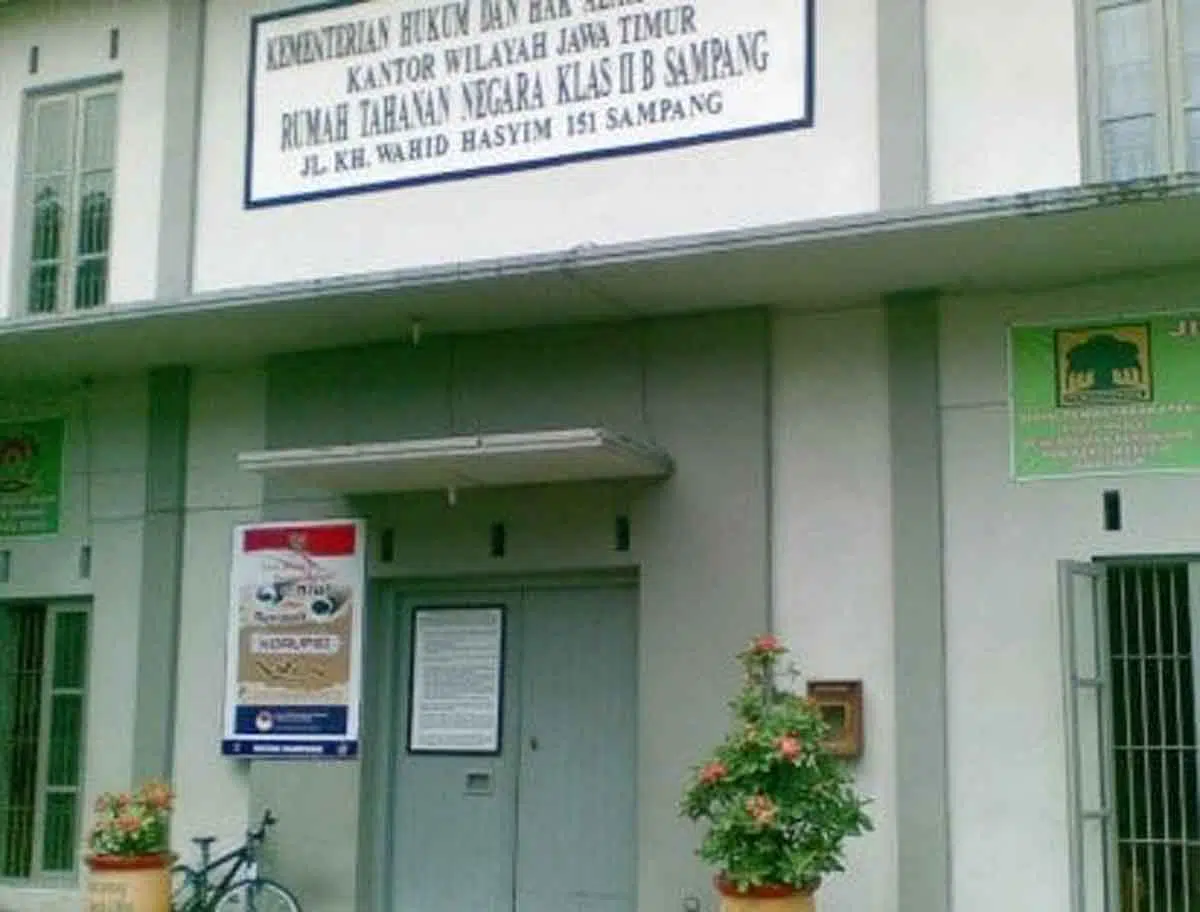 Penghuni Lapas Klas II B Sampang Gunakan Hak Pilihnya