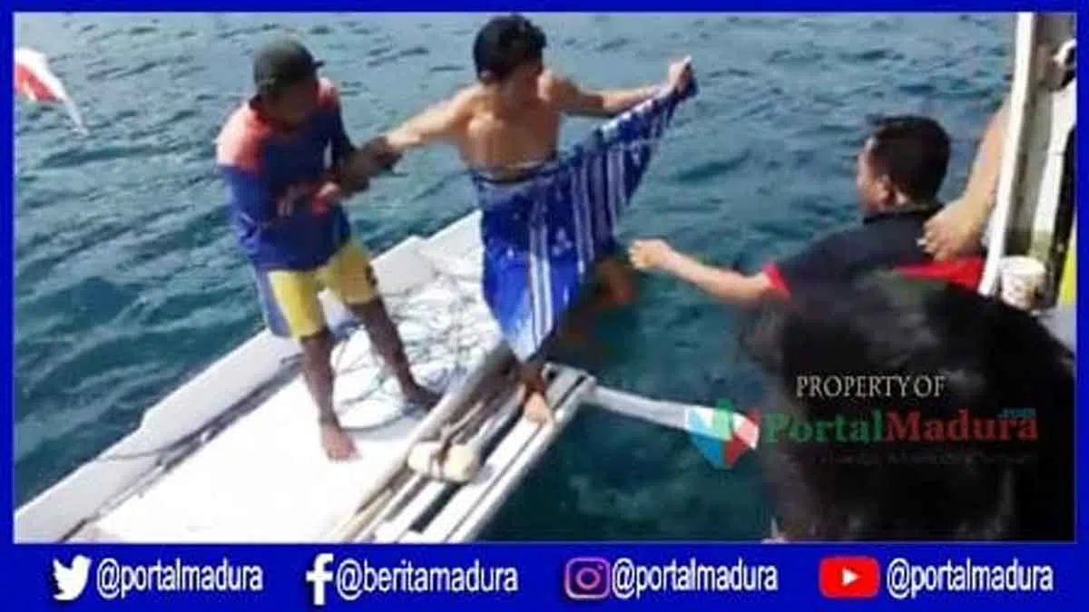 Diduga Stres, Penumpang Kapal Sumekar Sumenep Loncat ke Laut