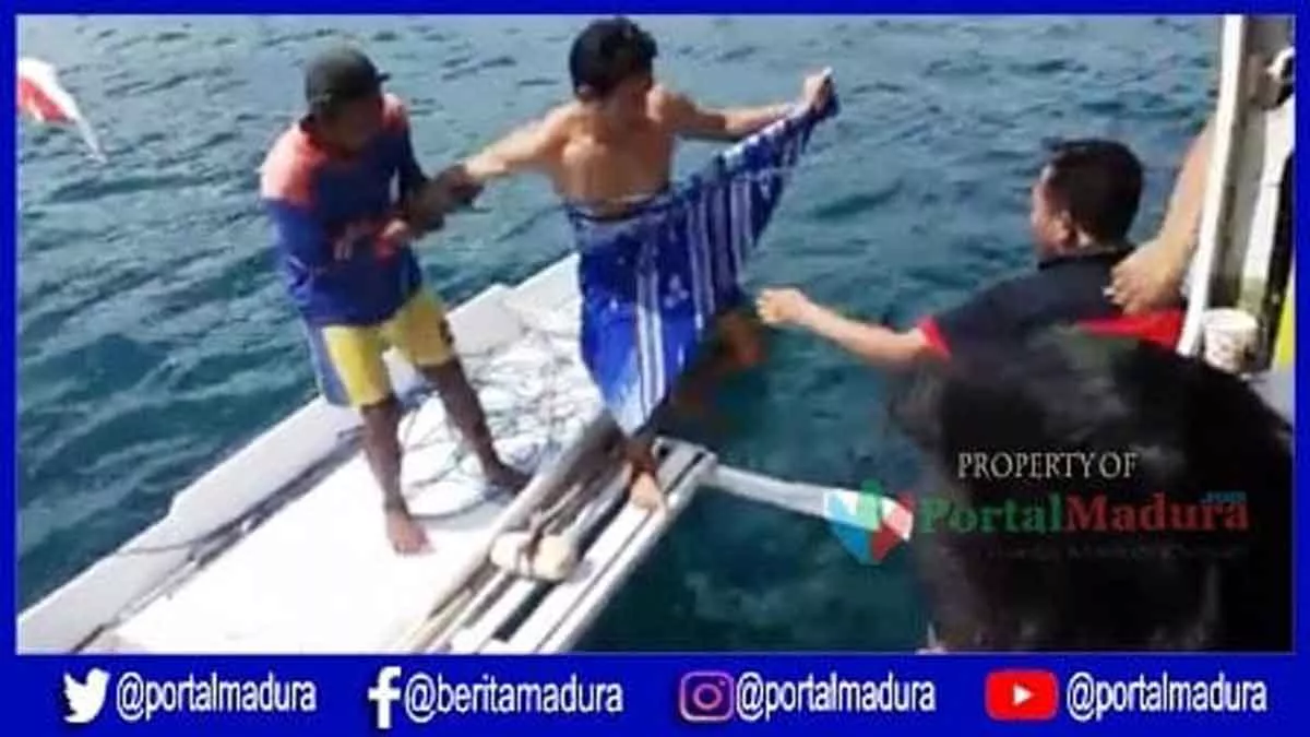 Diduga Stres, Penumpang Kapal Sumekar Sumenep Loncat ke Laut