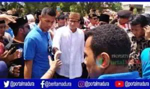 Nyekar ke Asta Tinggi Sumenep, Kepemimpinan Raja Jadi Spirit Sandiaga Uno