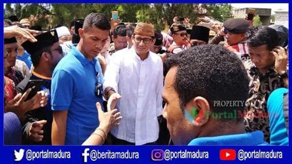 Nyekar ke Asta Tinggi Sumenep, Kepemimpinan Raja Jadi Spirit Sandiaga Uno