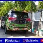 Payah! Ada Mobil Branding Batik Pemkab Pamekasan Pakai Pelat Hitam