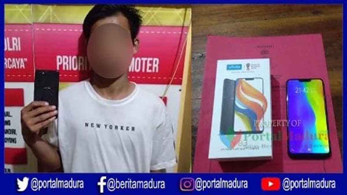 Pemuda Sapeken Nekat Curi HP Saat Pemilik Sedang Salat