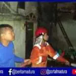 Nyalakan Lilin di Atas Ranjang, Rumah Warga Sampang Terbakar