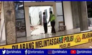 Puskesmas Torjun Sampang Diberi Garis Polisi