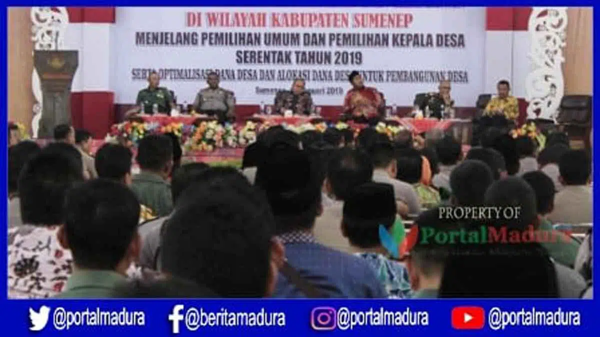 Gaji Perangkat Desa Bakal Setara PNS Golongan II A, Begini Harapan Bupati Sumenep