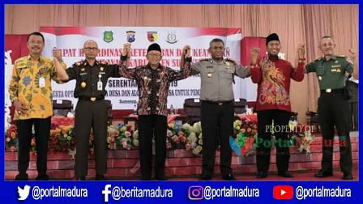Sumenep Bangun Komitmen Ciptakan Keamanan Pemilu 2019
