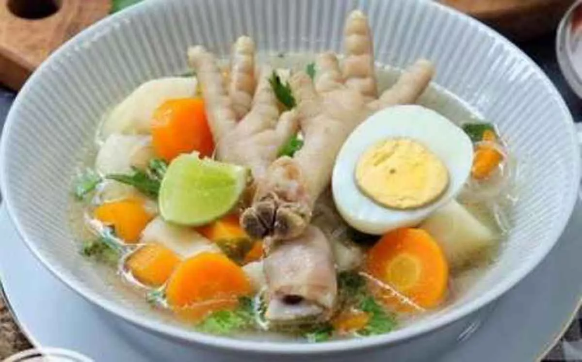 Resep Sup Singkong Ceker yang Gurih dan Nikmat