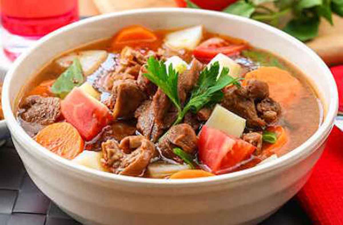 Resep Sup Daging Tomat Jamur Untuk Makan Siang Yang Segar Dan Lezat ...