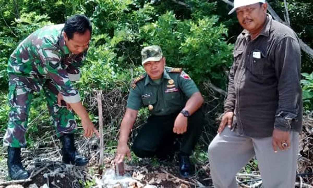 Amankan Aset Negara, TNI AD Cek Patok Tanah di Kawanyar Bangkalan
