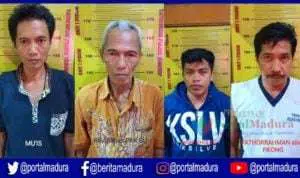 Satu Berstatus ASN, Polisi Amankan 4 Warga Sumenep