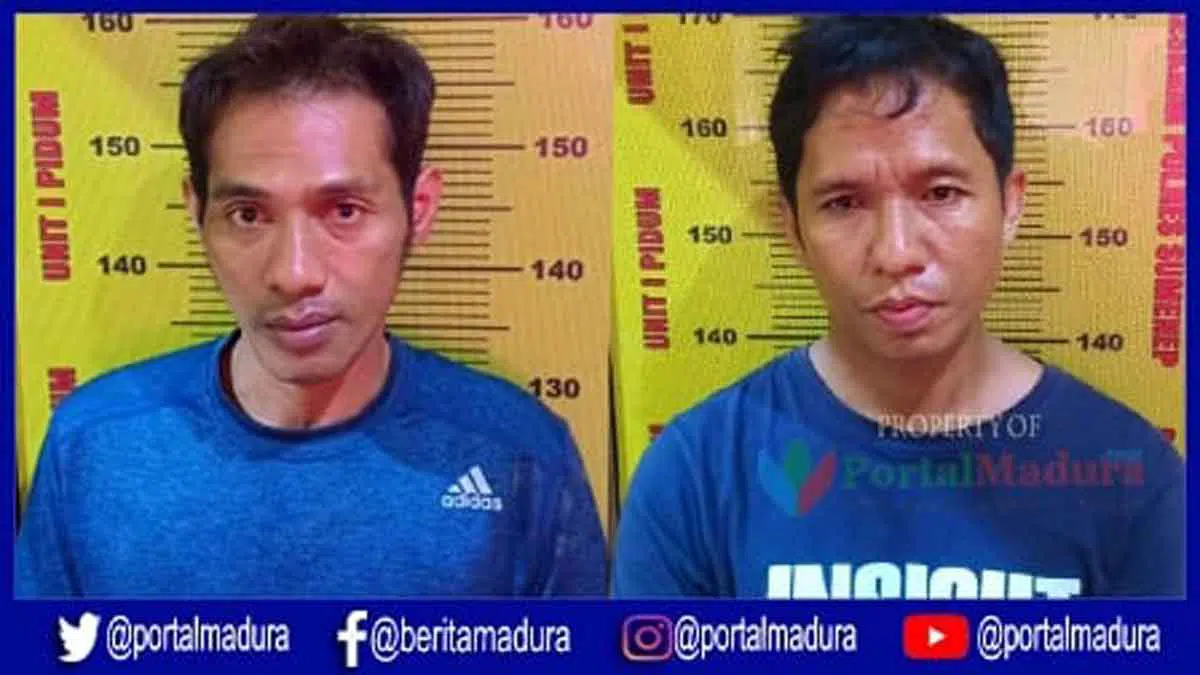 Ini Wajah Diduga Pencuri Motor dan Penadah Lintas Kecamatan di Sumenep