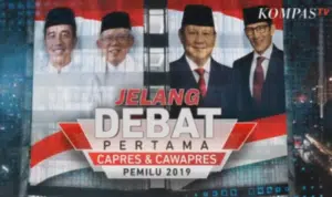 Ikuti Live Streaming Debat Pertama Pilpres 2019