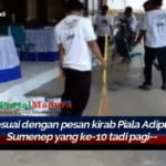Usai Acara Sandiaga Uno di GNI, Karjo Sumenep Bersih-bersih