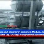 Ngeri! Video KN SAR 225 Widura Dihadang Ombak Saat Pencarian Nelayan Hilang