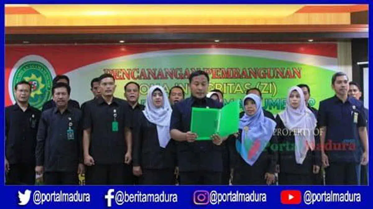 Pengadilan Agama Sumenep Gelar Deklarasi Pencanangan Pembangunan Zona Integritas