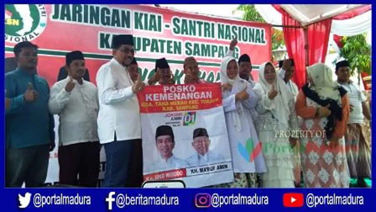 TKD Jatim Klaim Jokowi-Ma'ruf Menang di Madura