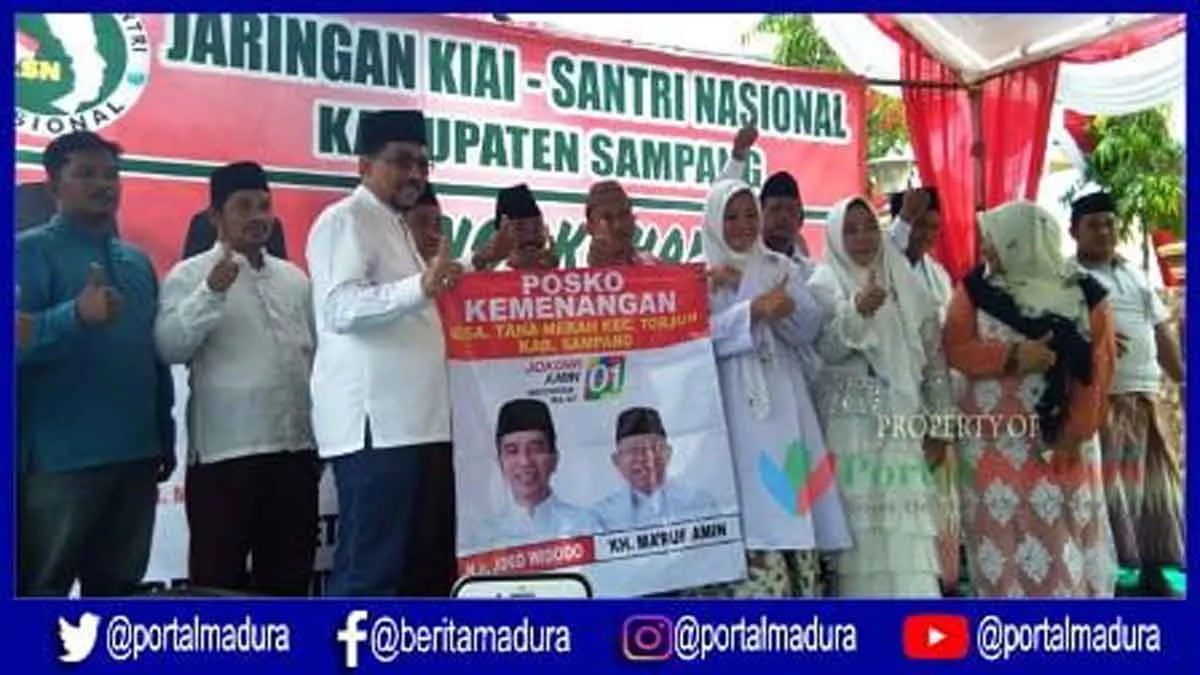 TKD Jatim Klaim Jokowi-Ma’ruf Menang di Madura