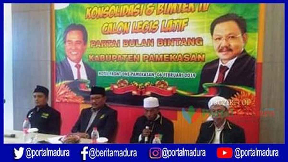 Dukung Jokowi-Makruf, PBB Pamekasan Beri Alasan Kepada Kadernya